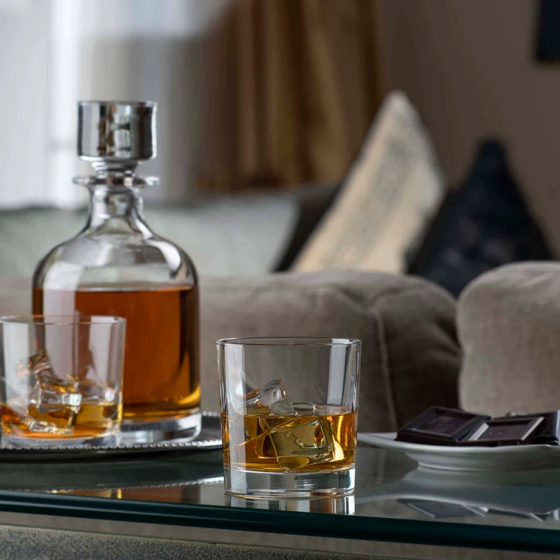 Glencairn Iona Whisky Dekanter Set | Kristallglas Made in Scotland