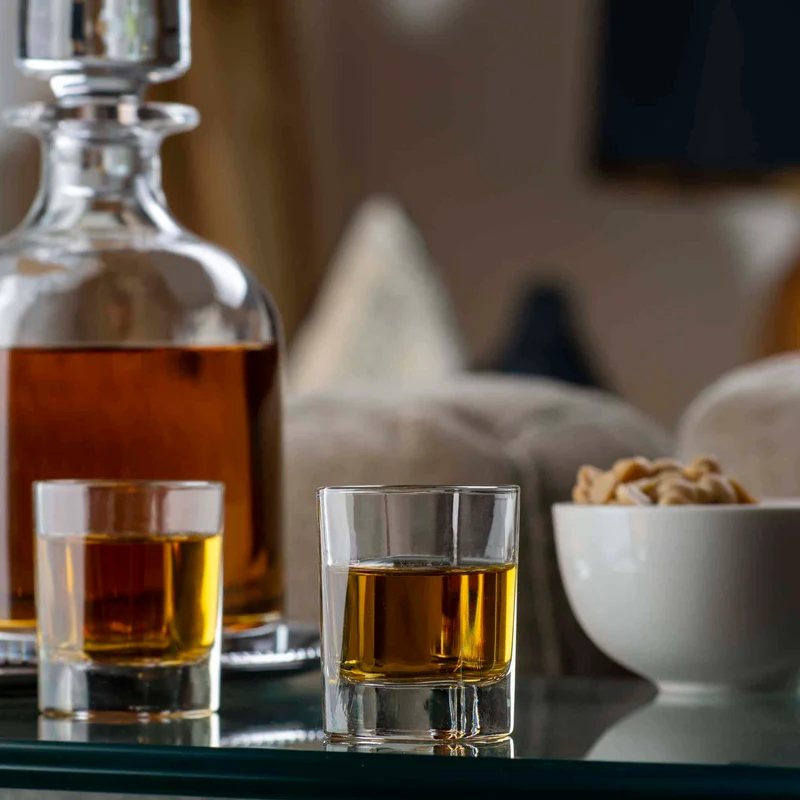 Glencairn Iona Whisky Dekanter Set | Kristallglas Made in Scotland