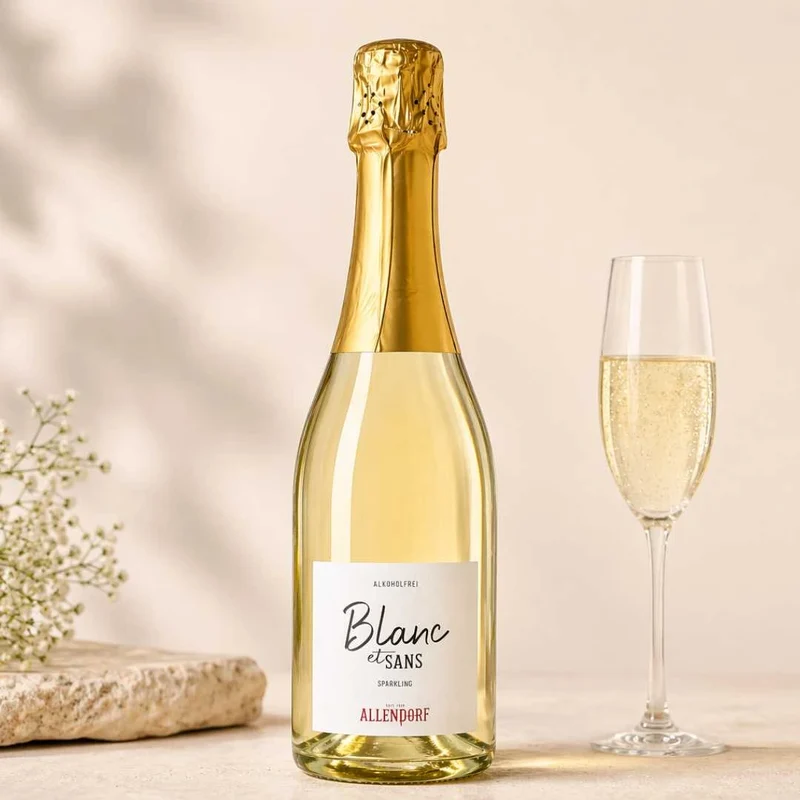 Allendorf – Blanc et Sans Sparkling alkoholfrei – Alternative zu Sekt