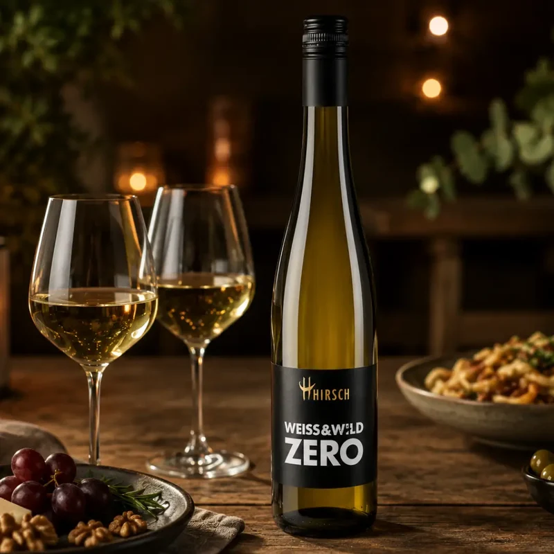Christian Hirsch – WEISS & WILD ZERO – Alkoholfreie Alternative zu Weißwein