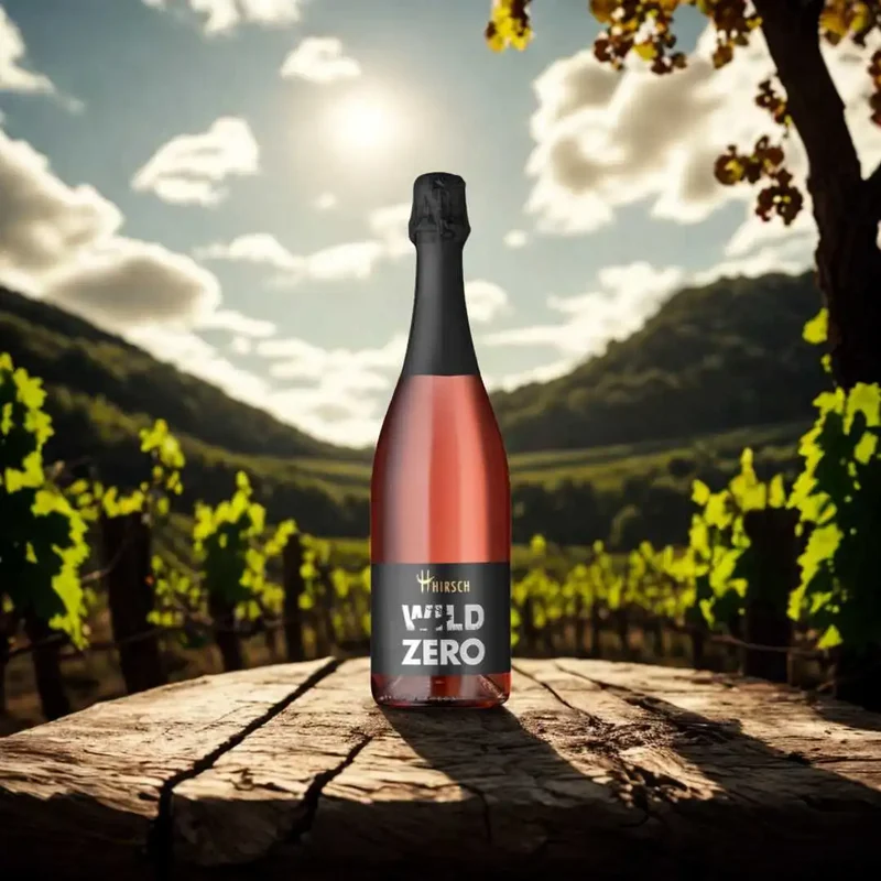 Christian Hirsch – WILD ZERO Rosé – Alkoholfreie Alternative zu Sekt