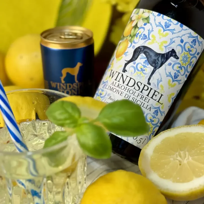 Windspiel - Limone Di Sicilia - alkoholfreier Aperitif