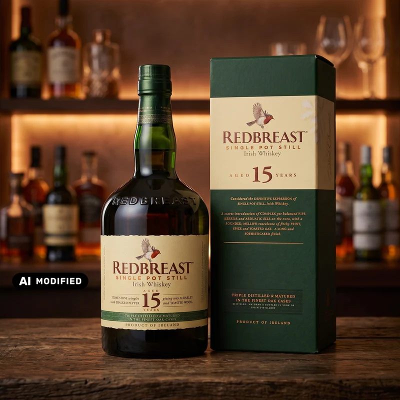 Redbreast - 15 Years - Single Pot Still Whiskey - 0.7L