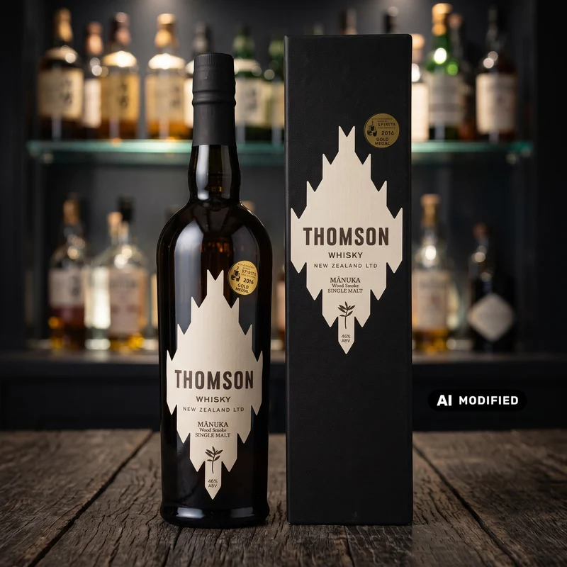 Thomson - New Zealand Single Malt Whisky - Manuka Smoke - 0.7L