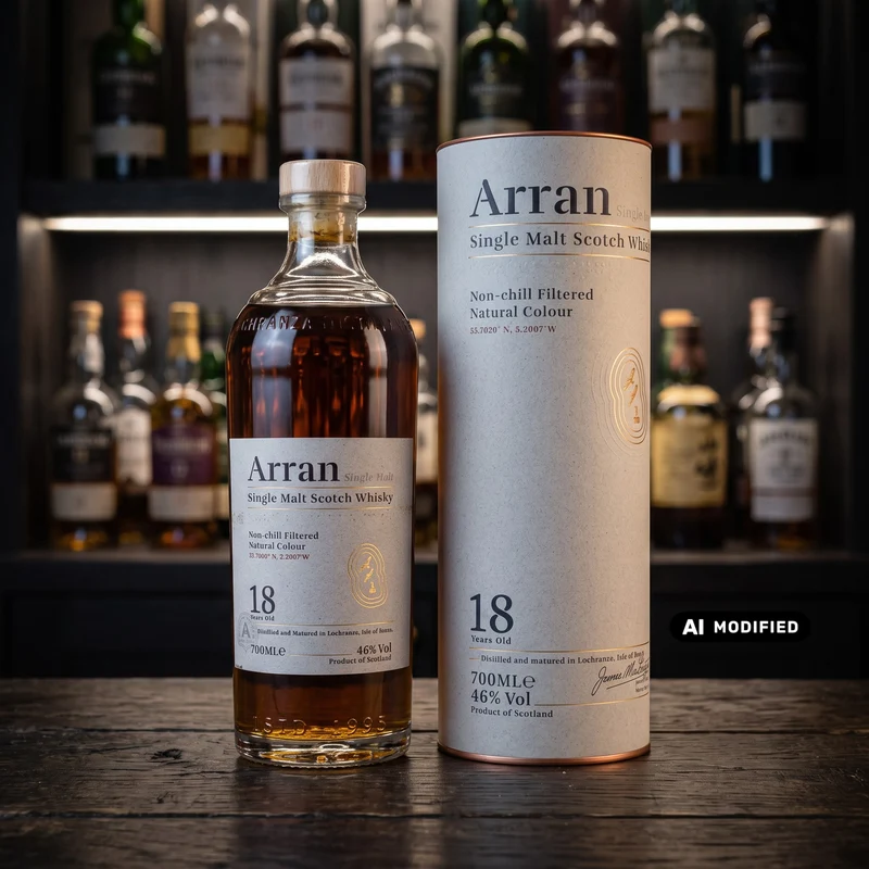 Arran - 18 Year Old - Single Malt Whisky - 0.7L