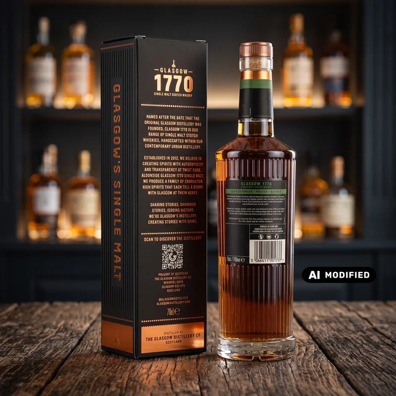 Glasgow 1770 - Peated Cask Strength Batch 3 - 0.7L