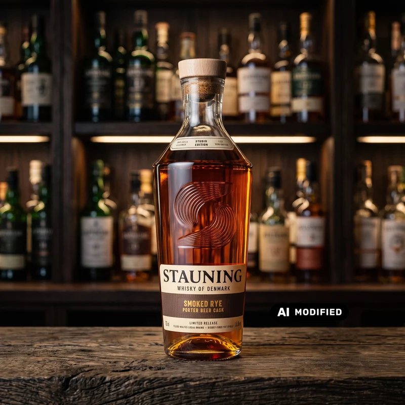 Stauning - Smoked R.Y.E. (Rye) Porter Beer Cask - Danish Whisky - 0,7L