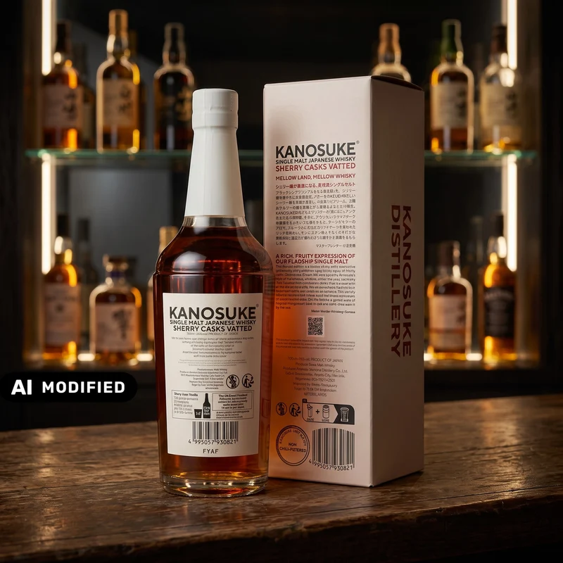 Kanosuke - Sherry Casks Vatted - Japanese Single Malt Whisky - 0.7L