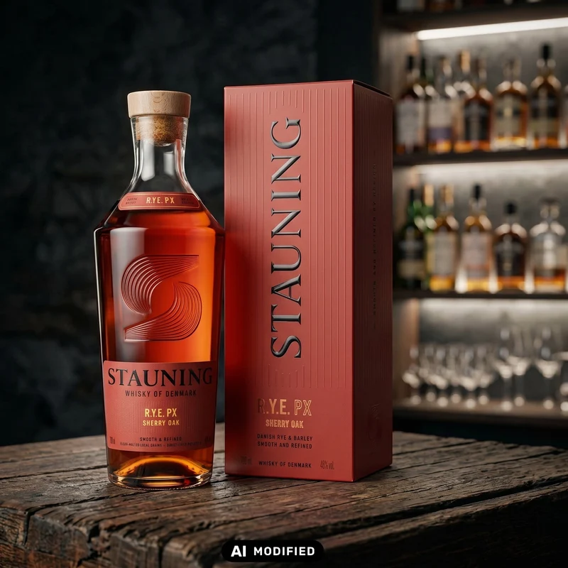 Stauning R.Y.E - PX Sherry Cask Finish - Danish Whisky - 0,7L