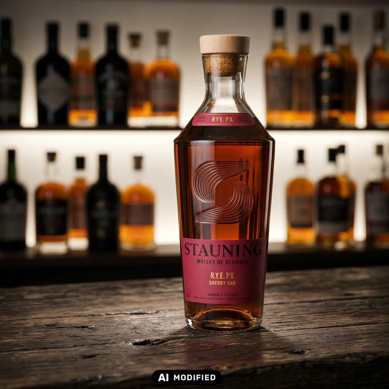 Stauning R.Y.E - PX Sherry Cask Finish - Danish Whisky - 0,7L
