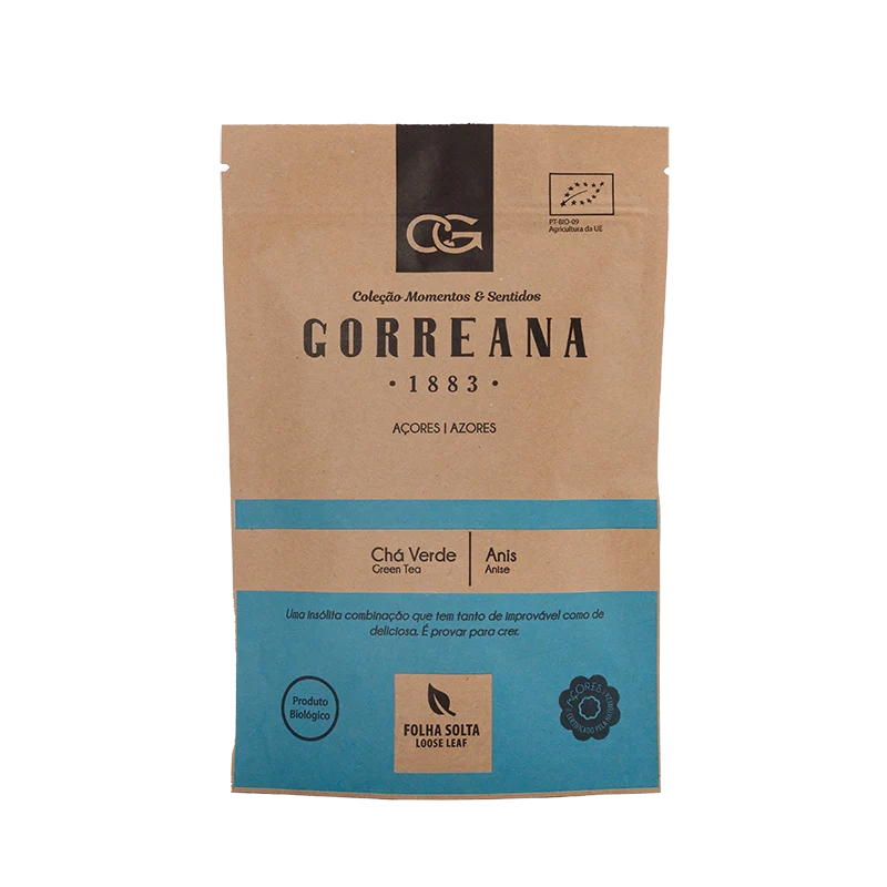 Gorreana Grüner Hysson Tee mit Anis (80g) lose