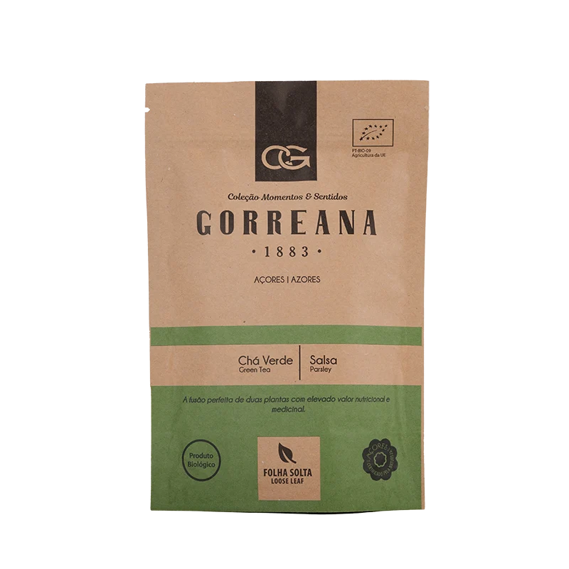 Gorreana Grüner Tee & Petersilie - (80g) - lose