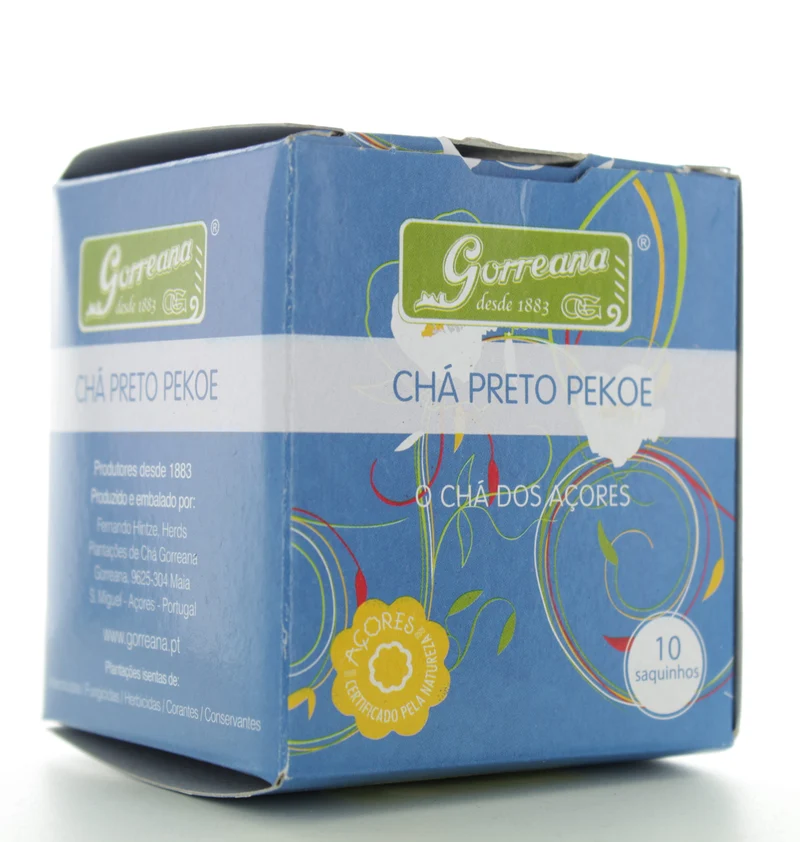Gorreana Cha Preto Pekoe (20g - 10 Teebeutel) Schwarztee in Beuteln