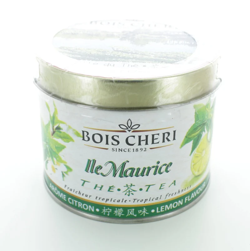 Bois Cheri Schwarztee Lemon (125g - loser Schwarztee) in nostalgischer Sammeldose