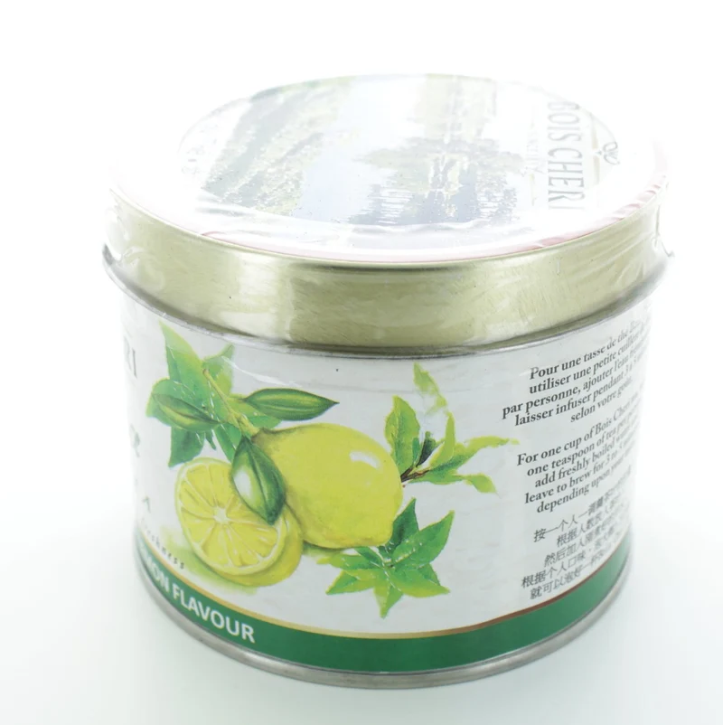 Bois Cheri Schwarztee Lemon (125g - loser Schwarztee) in nostalgischer Sammeldose