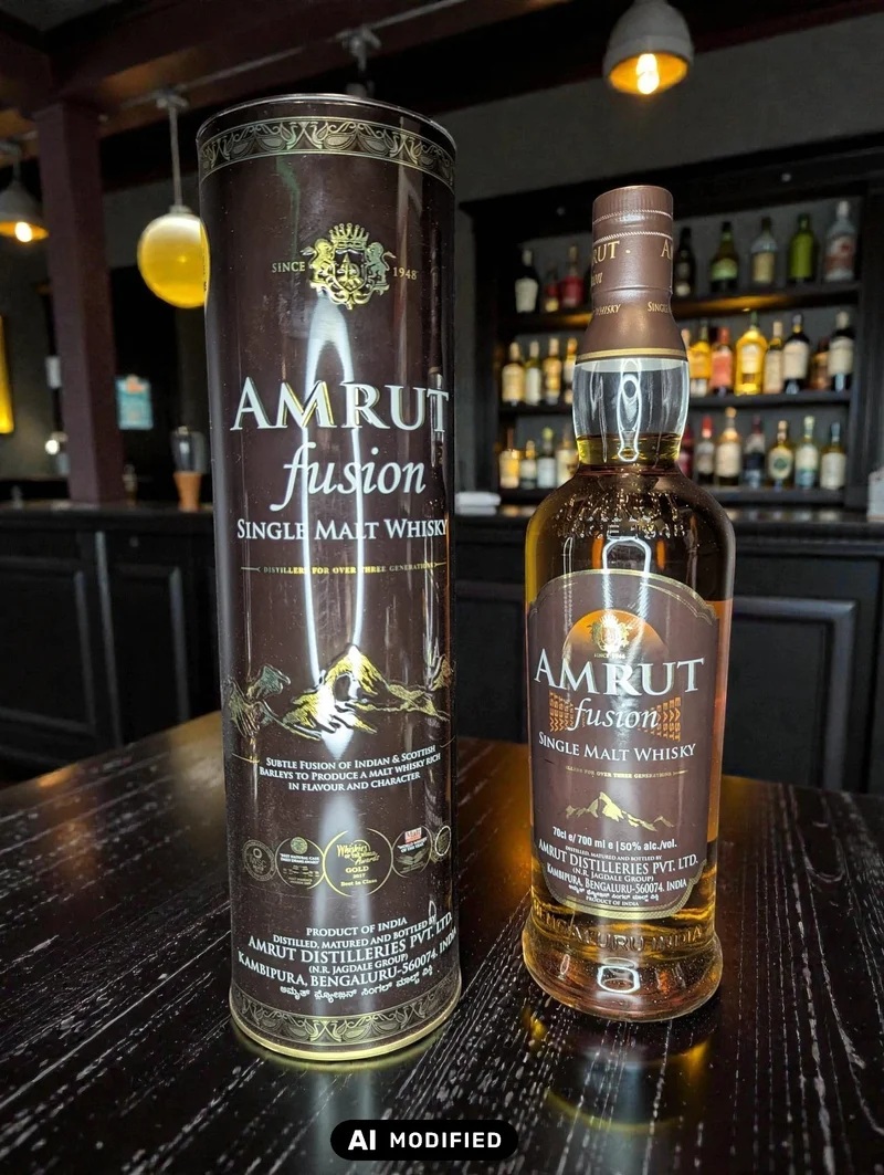 Amrut - Fusion - Indian Single Malt - 0.7L