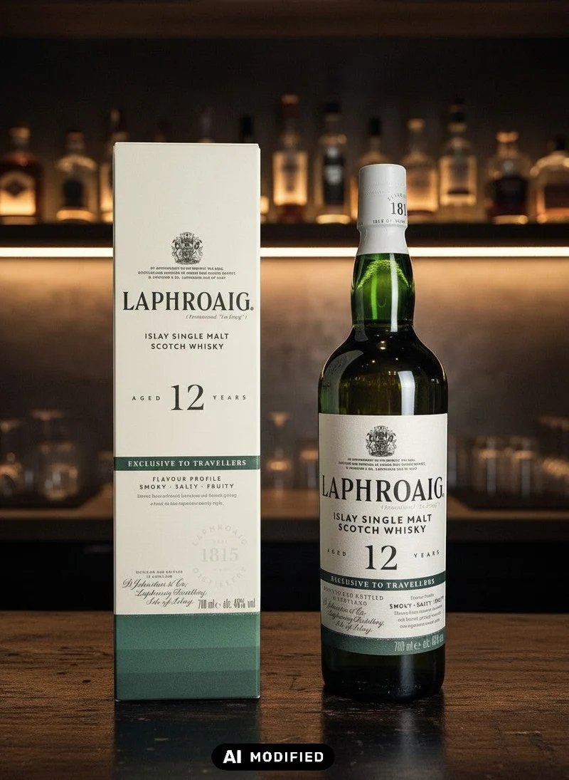 Laphroaig - 12 Years - Islay Single Malt - 0.7L