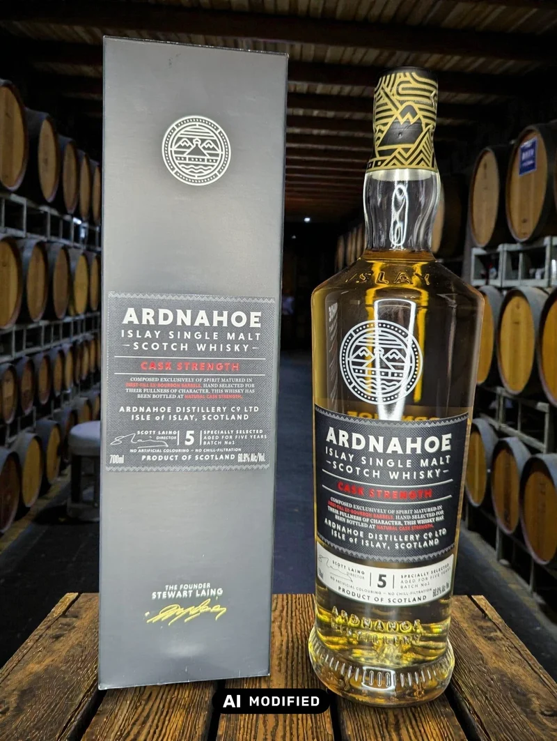 Ardnahoe - 5 Years Cask Strength Batch #1 - Islay - 0.7L