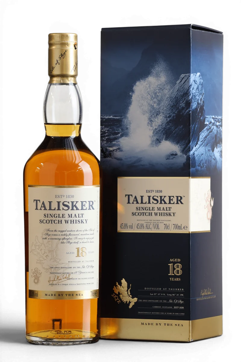 Talisker 18 Year Old (Pre-2021 Bottling) Single Malt Scotch Whisky | 70cl, 45.8% ABV