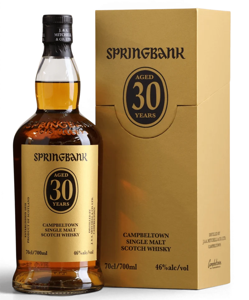 Springbank 30 Year Old 2026 Release Single Malt Scotch Whisky 70cl 46%