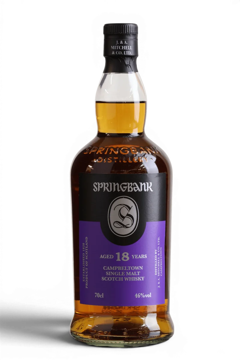 Springbank 18 Year Old Single Malt Scotch Whisky 2025 | 70cl, 46% ABV