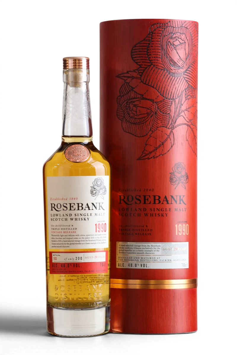 Rosebank 29 Year Old 1990 | Vintage Series First Release | 70cl, 48.0% ABV