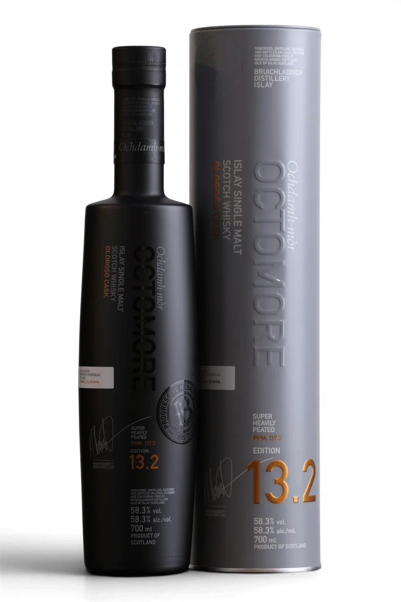 Bruichladdich Octomore 13.2 | 5 Year Old | 2022 Limited Edition | 70cl, 58.3% ABV