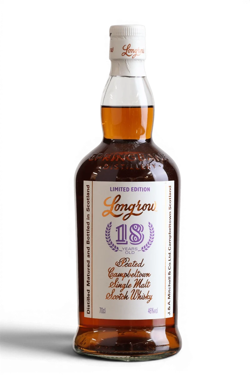 Longrow 18 Year Old 2024 Limited Edition Heavily Peated Single Malt Scotch Whisky 70cl 46%