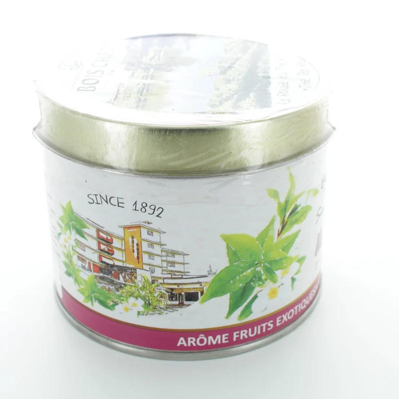 Bois Cheri Schwarztee Exotic Fruits (125g - loser Schwarztee) in nostalgischer Sammeldose
