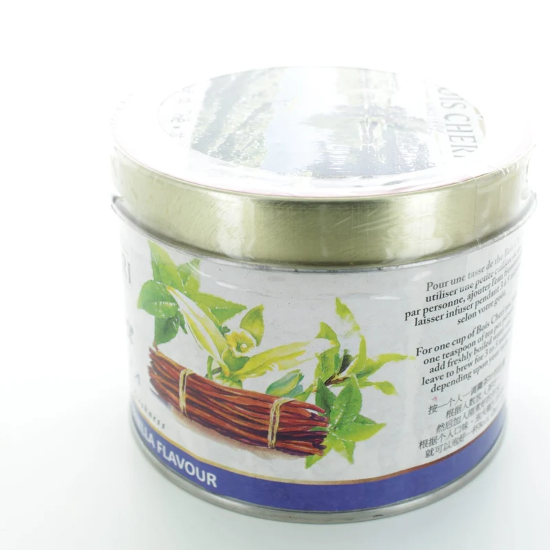 Bois Cheri Schwarztee Vanille (125g - loser Schwarztee) in nostalgischer Sammeldose