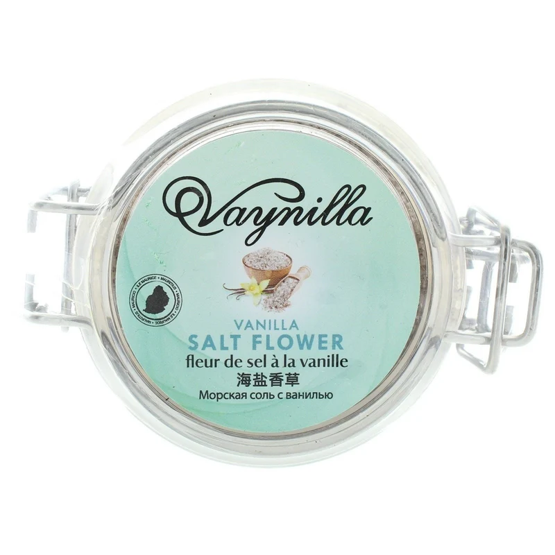 Fleur de Sel Bourbon Vanille Salz (200g) aus Mauritius