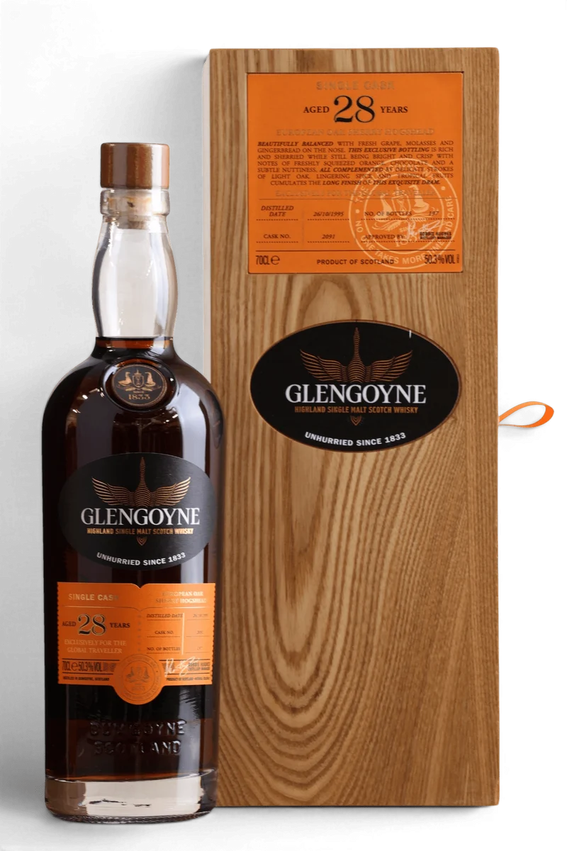Glengoyne 28 Year Old 1995 Single European Oak Sherry Hogshead No.2091 Cask Strength Single Malt Scotch Whisky 70cl 50.3%