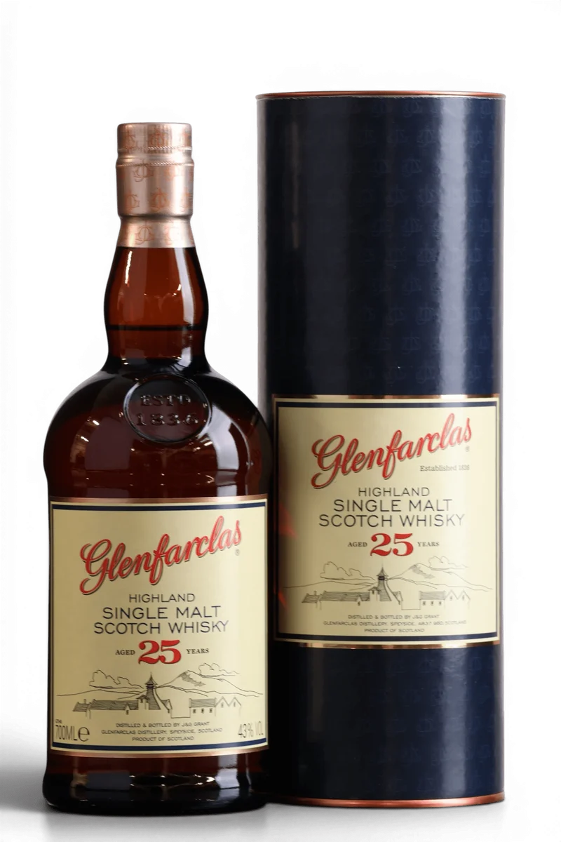Glenfarclas Glenfarclas 25 Year Old Single Malt Scotch Whisky 70cl 43%