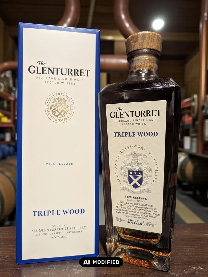 Glenturret - Triple Wood 2025 - Highland Single Malt - 0.7L