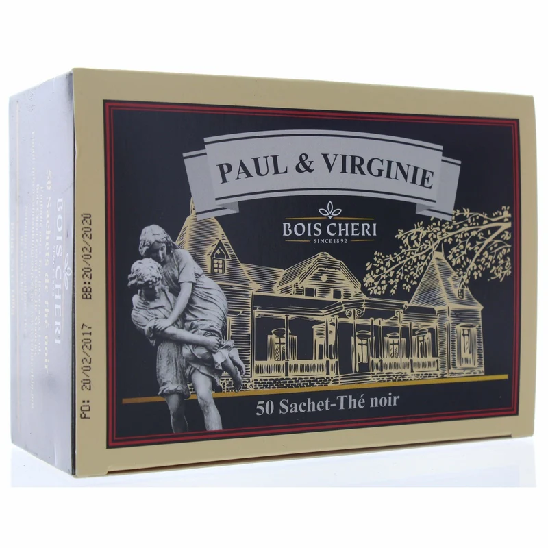 Bois Cheri Paul & Virginie Schwarztee (100g - 50 Beutel)