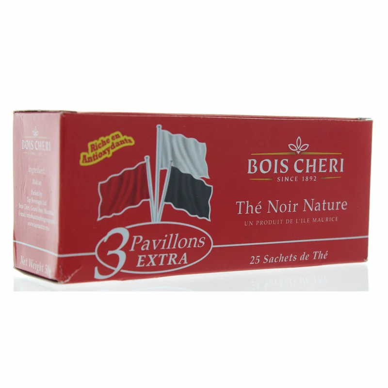 Bois Cheri Extra Schwarz Tee (50g - 25 Beutel)