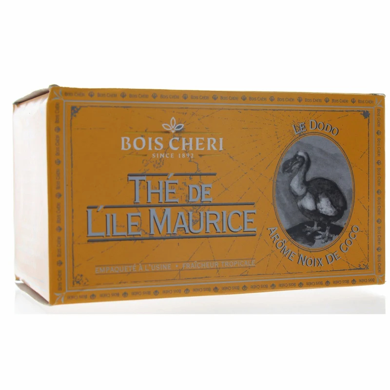 Bois Cheri Dodo Coconut Schwarztee mit Kokosnote (50g - 25 Beutel)