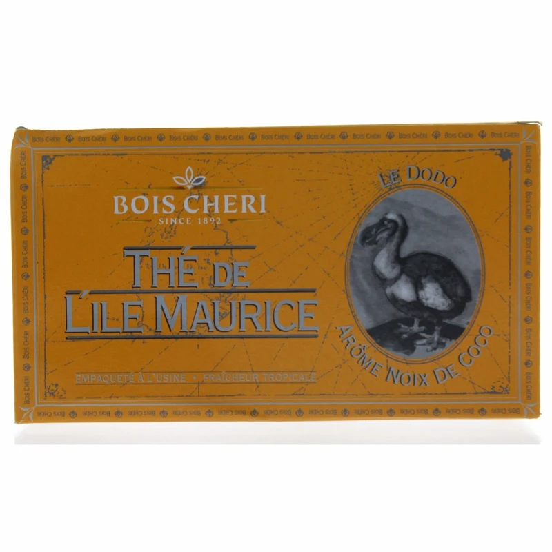 Bois Cheri Dodo Coconut Schwarztee mit Kokosnote (50g - 25 Beutel)