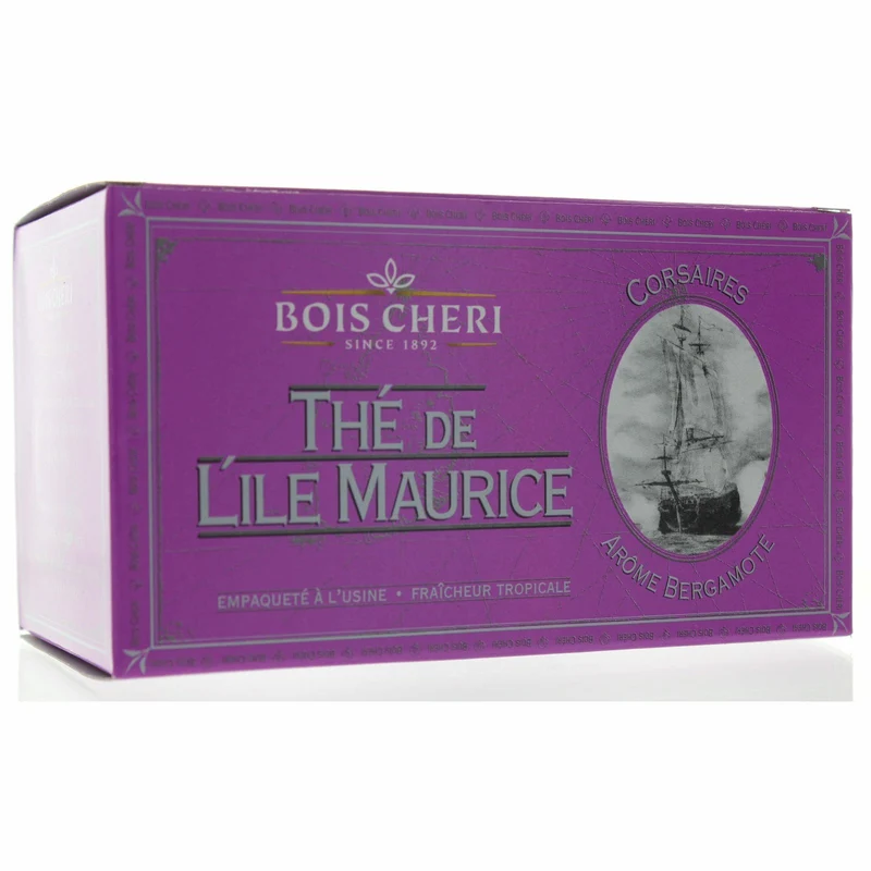 Bois Cheri Corsaire Schwarztee mit Bergamote (50g - 25 Beutel)