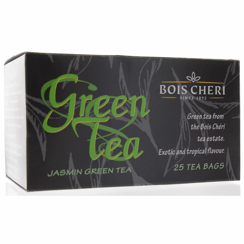 Bois Cheri Grüner Tee mit feiner Jasmin Note (35g - 25 Beutel)