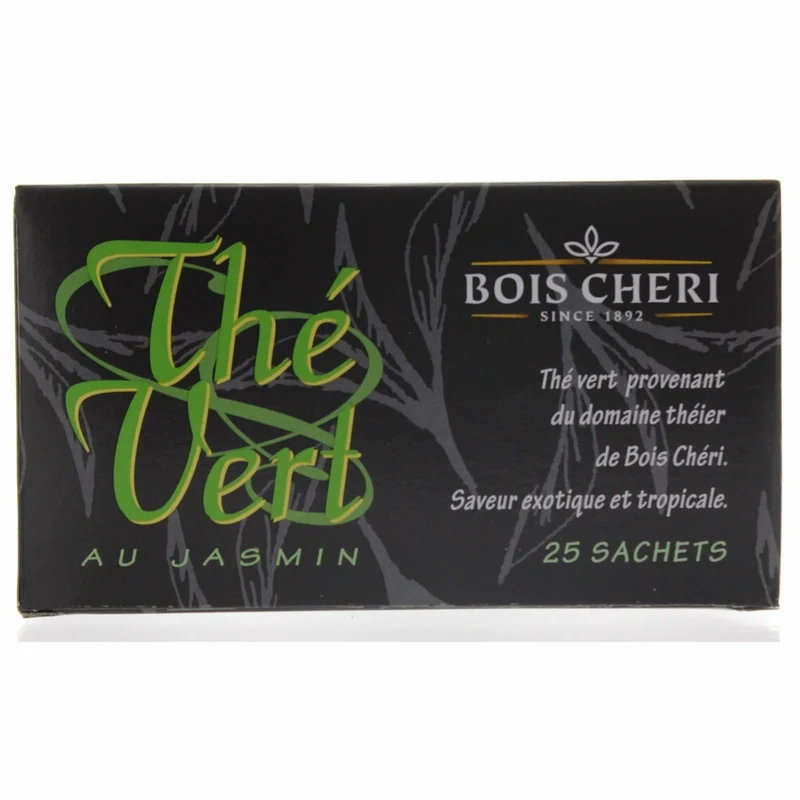 Bois Cheri Grüner Tee mit feiner Jasmin Note (35g - 25 Beutel)