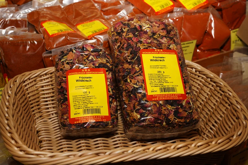 Wildkirsch aromatisierter Früchtetee