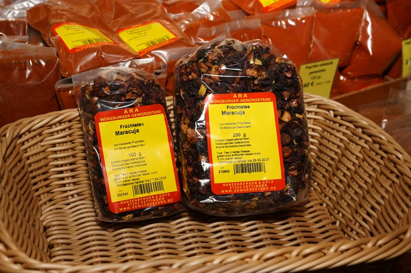 Maracuja aromatisierter Früchtetee