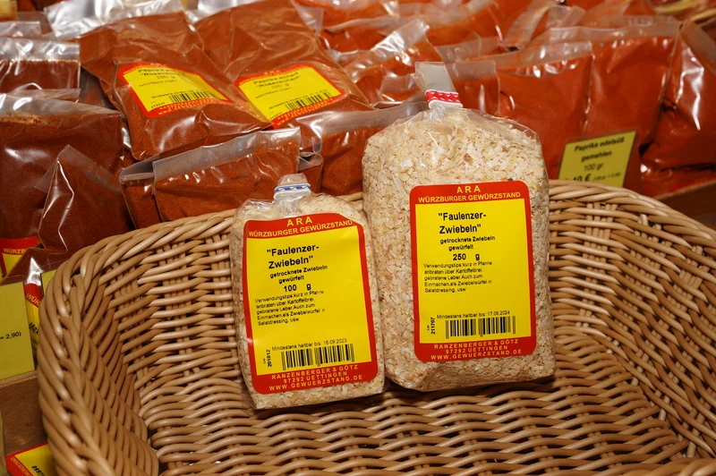 Zwiebelwürfel getrocknet "Faulenzerzwiebeln"