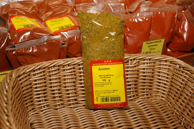 Zucchinigewürz ohne Glutamat