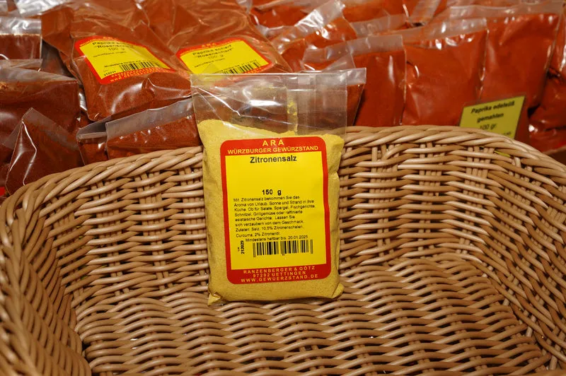 Zitronensalz ohne Glutamat