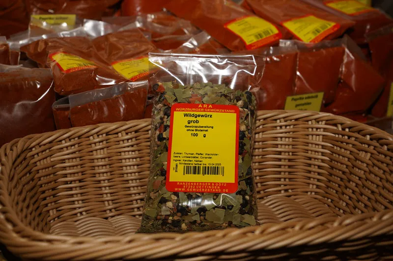 Wildgewürz grob ohne Glutamat