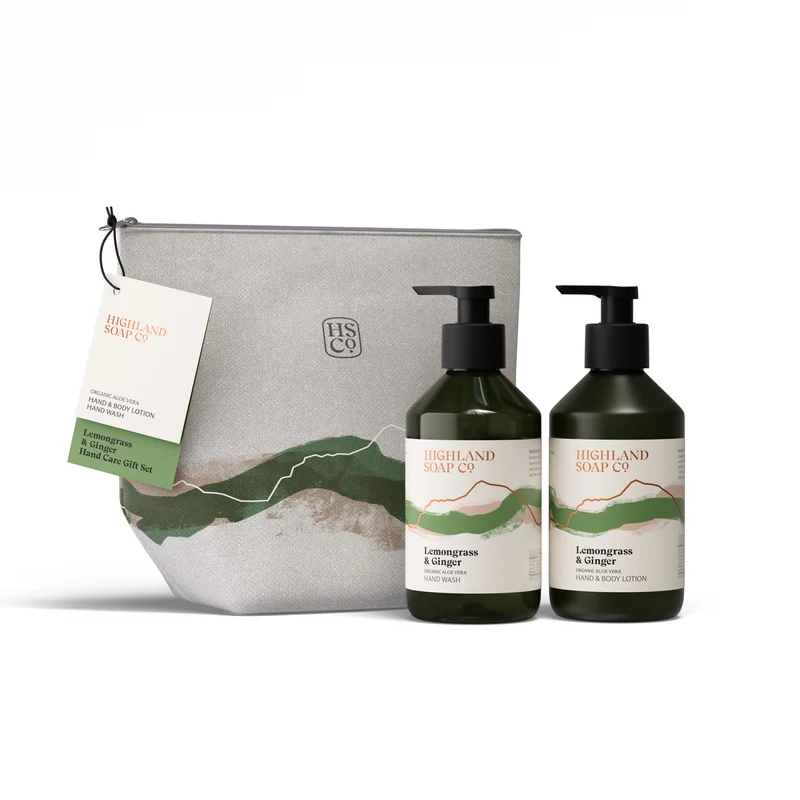 The Highland Soap Company Handpflege-Geschenkset Lemongrass & Ginger