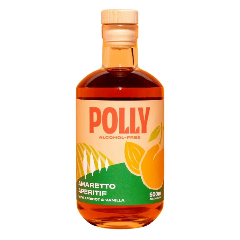 Polly - Amaretto Aperitif - Alkoholfreie Alternative zu Amaretto