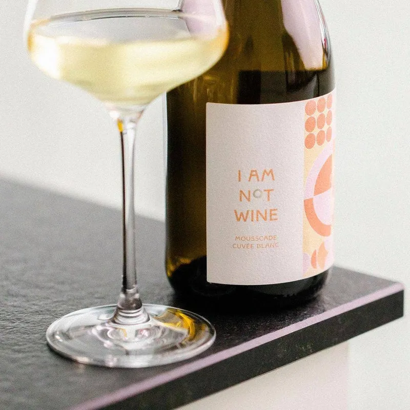I AM NOT WINE - Mousscade Cuvée Blanc - alkoholfreie Alternative zu Sekt